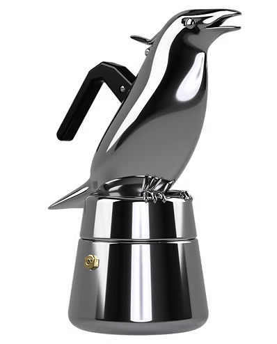 🔥Last Day 48% OFF - 🐦‍⬛ Crowka Pot: A Moka Pot Shaped Like a Crow ☕