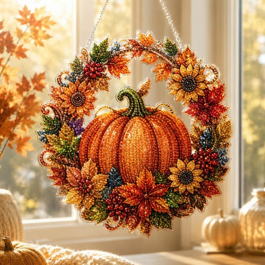 Highland Cow Diamond Art Hanging Ornament Kit