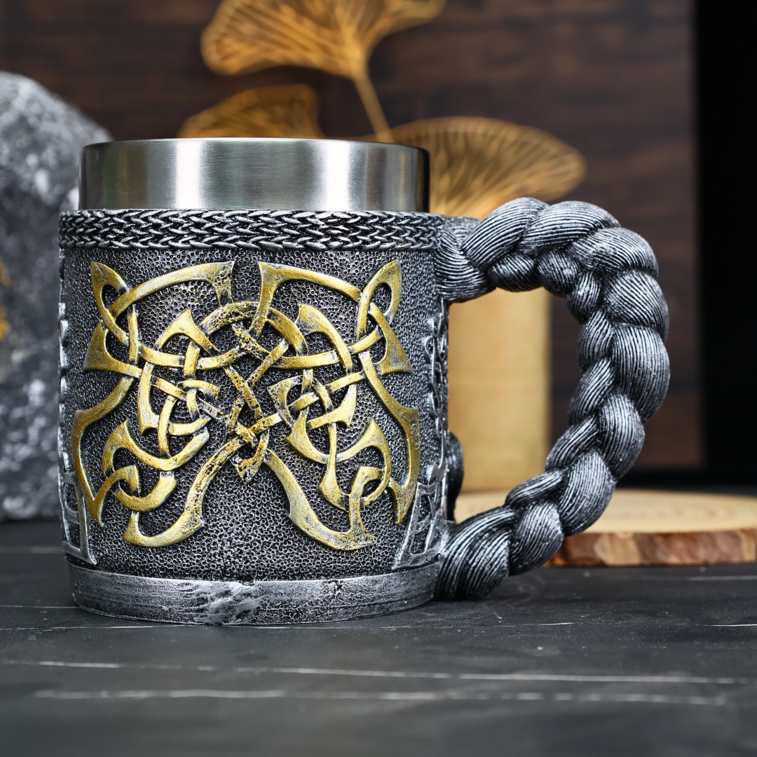 🍺 Viking Warrior Mug: Drink Like a Legend, Live Like a Raider