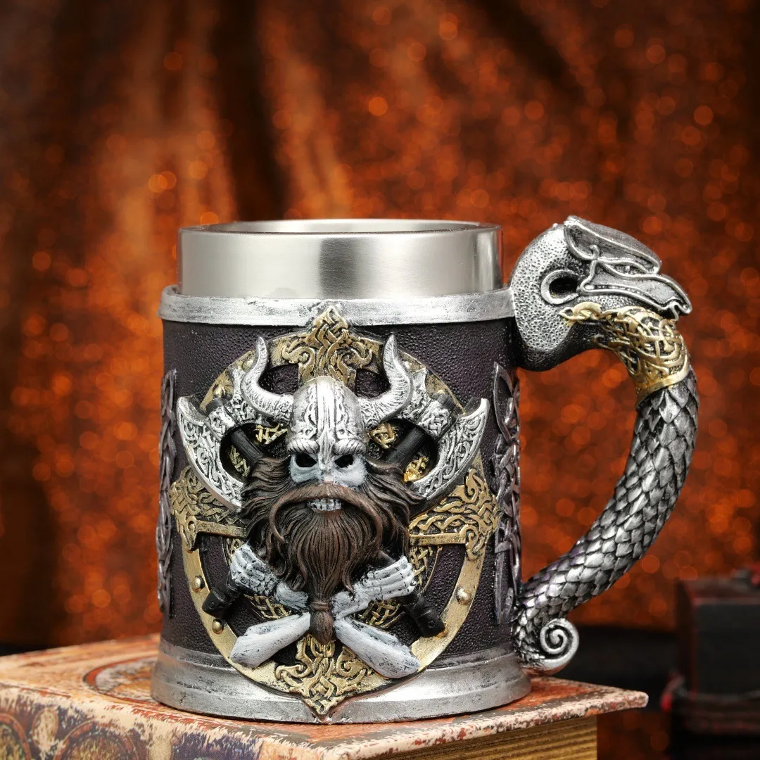 ⚔️ Viking Duel Tankard Drink Like a Legend, Forged in Valhalla