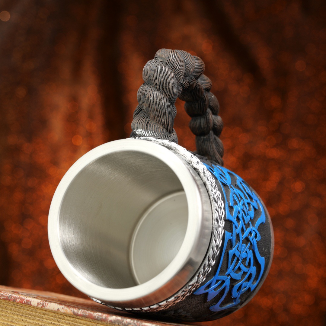 🍺 Viking Warrior Mug: Drink Like a Legend, Live Like a Raider
