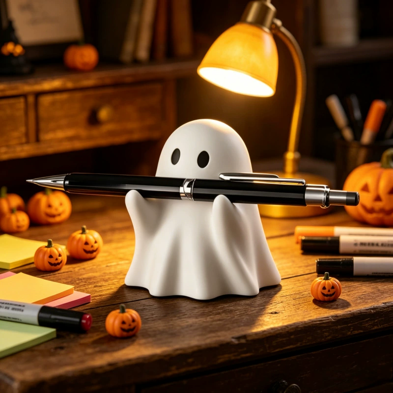 Funny Middle Finger Ghost Ornament