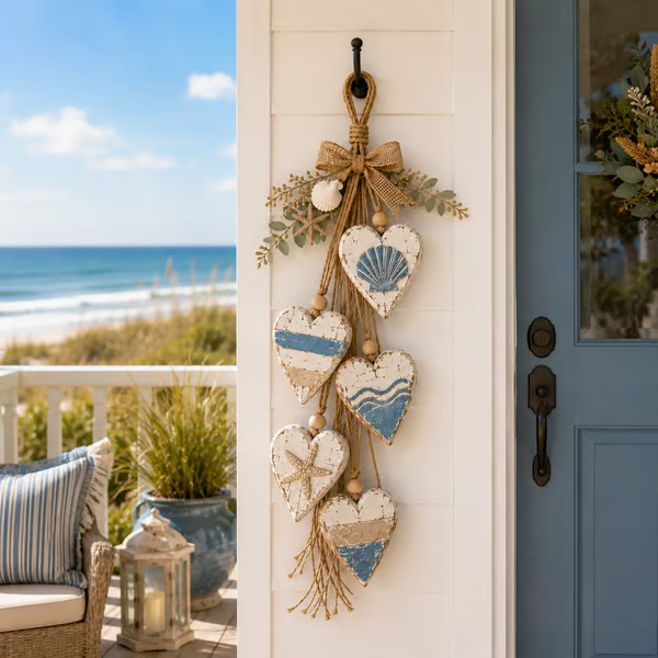 ⭐🤎Hanging Heart Wall Decor