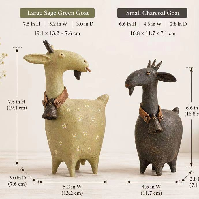 Woodland Christmas Cat Figurine