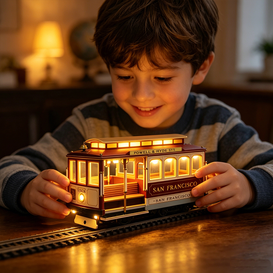 🔥Last Day 49% OFF - 🚋 San Francisco Cable Car Lamp