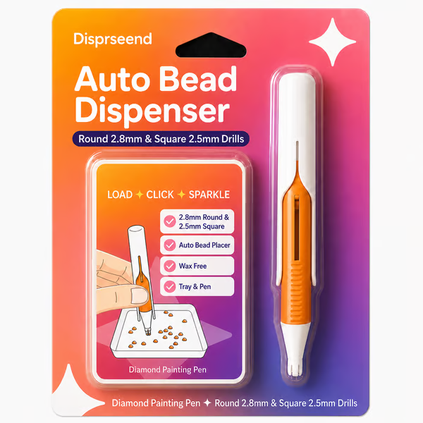 💎 Automatic Diamond Painting Bead dispenser - 🔥Buy 2 Get 20% OFF & Free Shipping