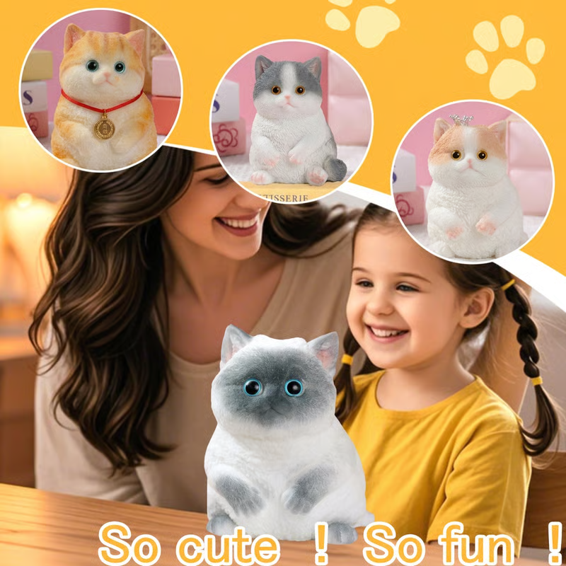 Cute Cat Squishy Toy – Soft Sensory Squeeze Toy for Stress Relief, Relaxation & Everyday Fun