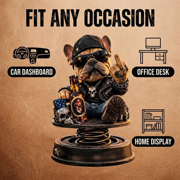 ⏰Too Old To Care Dashhoard Bobblehead