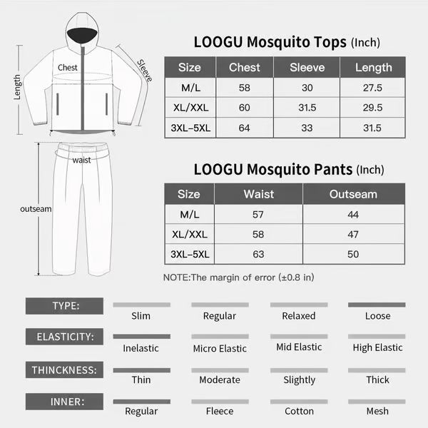 Camouflage Mosquito Hunting Suit – Breathable Bug Protection for Hunting & Outdoor Use