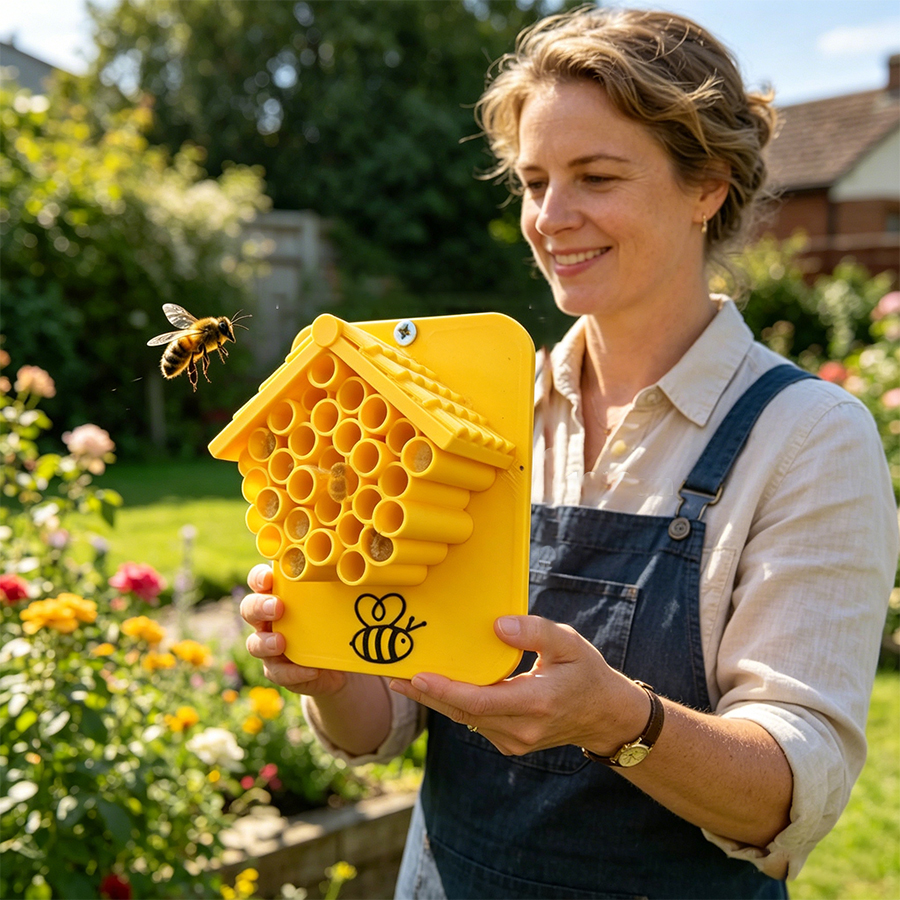 Bee Hotel - Free 3D Print Model - MakerWorld