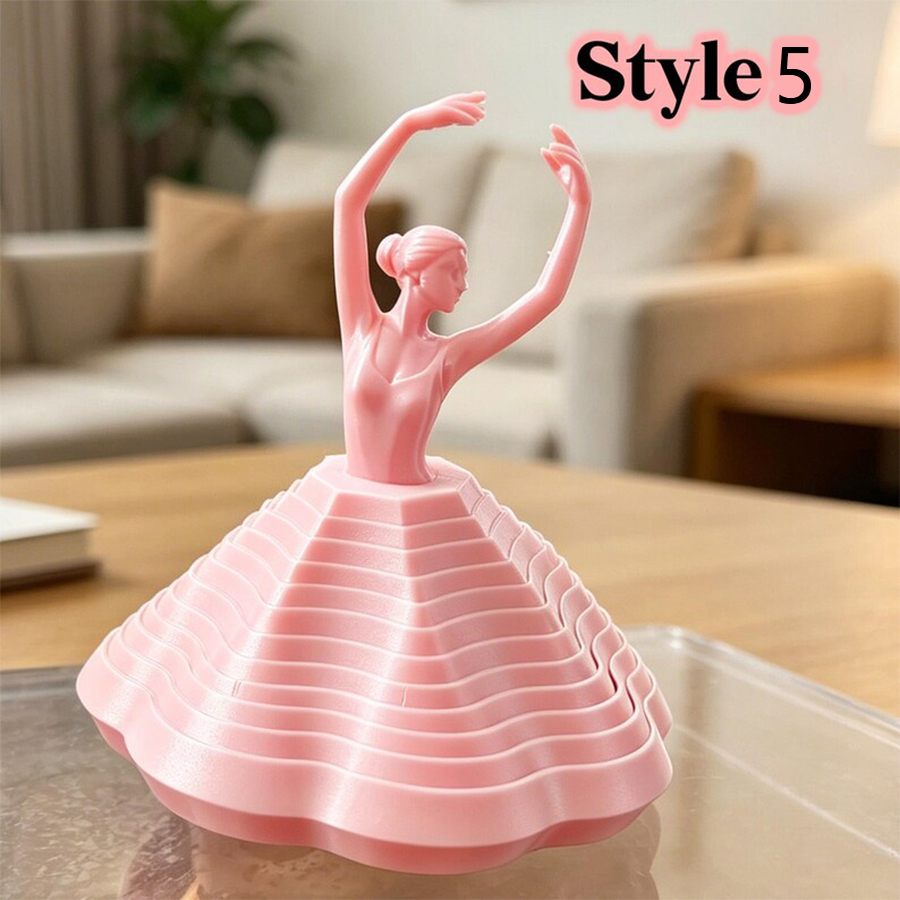 3D Printed Spinning Ballerina