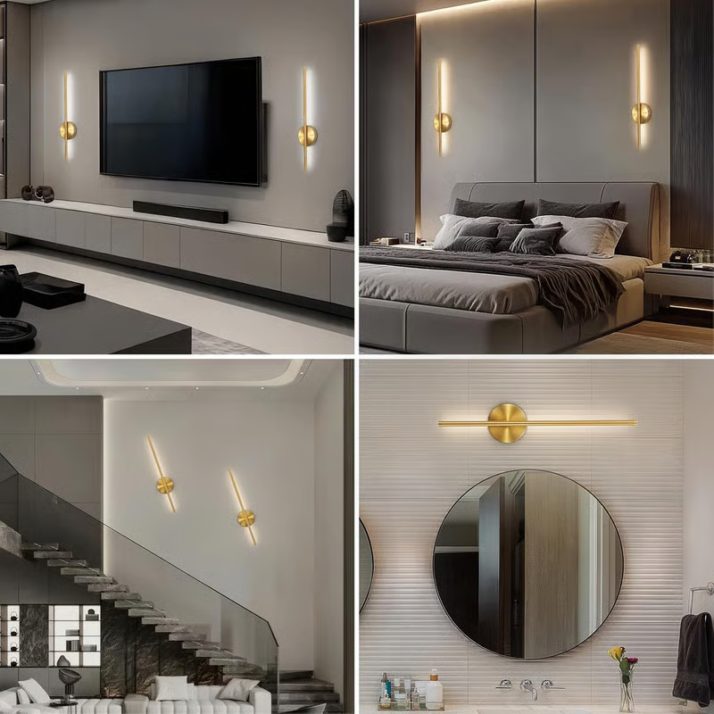 Modern Magnetic Wall Light – Wireless Luxury Wall Sconce for Ambient Home Lighting