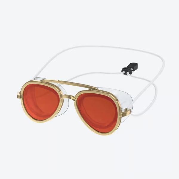 😎✨ SummerVibe Reflective Swim Goggles - Blue