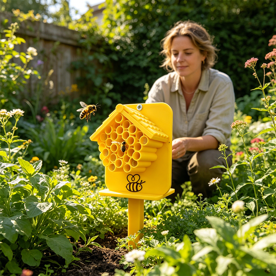 Bee Hotel - Free 3D Print Model - MakerWorld