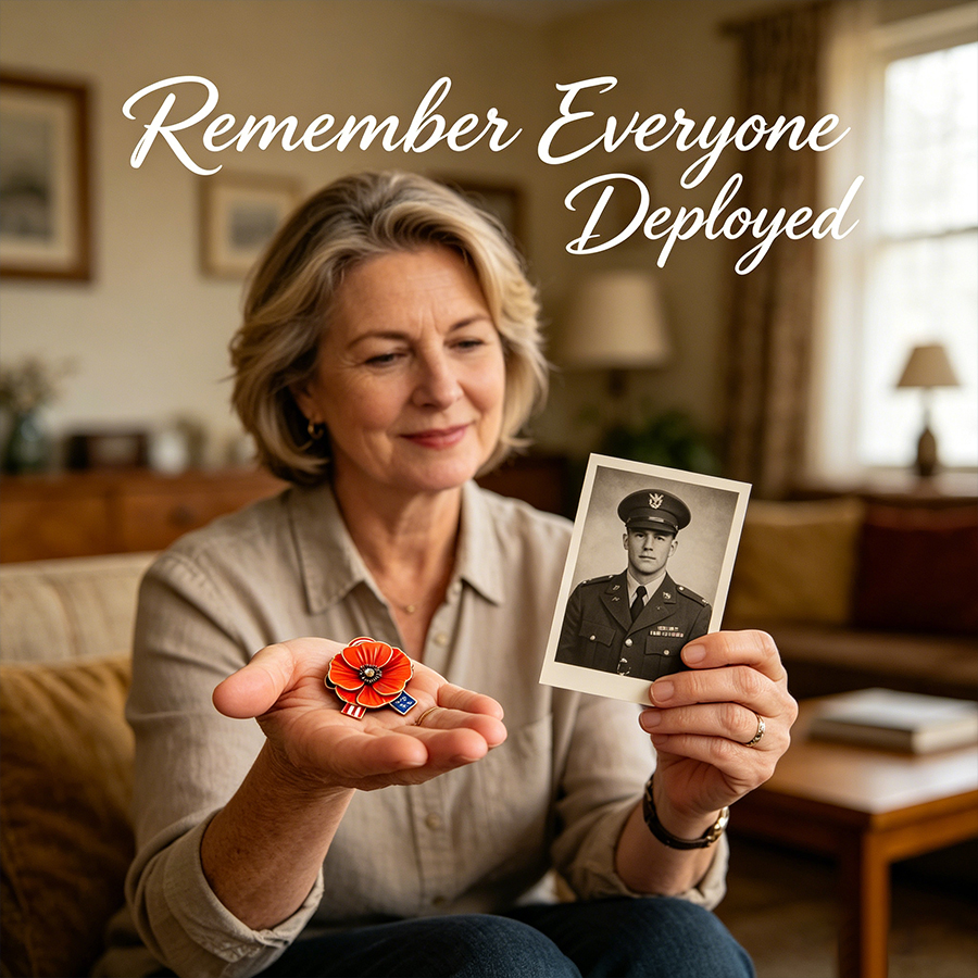  🔥Last Day 49% OFF-Unisex 3D Poppy Badge for Fallen Soldiers' Memorial Day