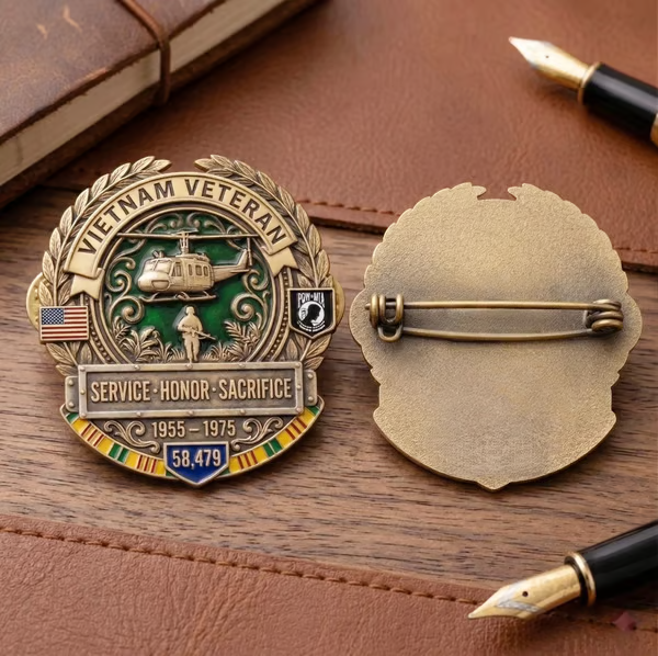 🦅LAST DAY 49% OFF - 🎖️Vietnam Veteran Honor Commemorative Pin