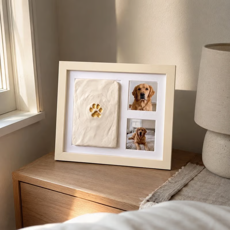 Paw Print Keepsake Frame — A Little Paw Print, A Lifetime Of Love