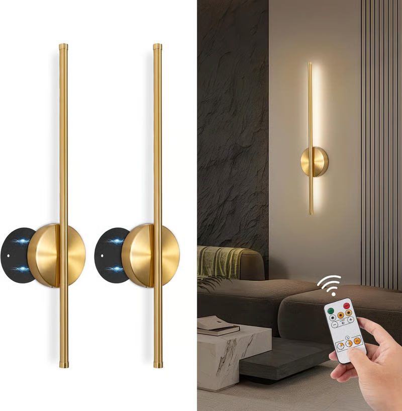 Modern Magnetic Wall Light – Wireless Luxury Wall Sconce for Ambient Home Lighting