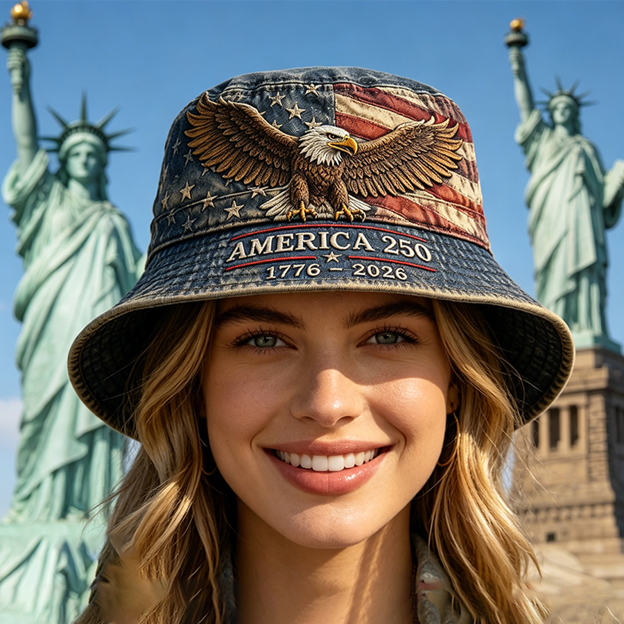 US 250th Anniversary Casual Bucket Hat