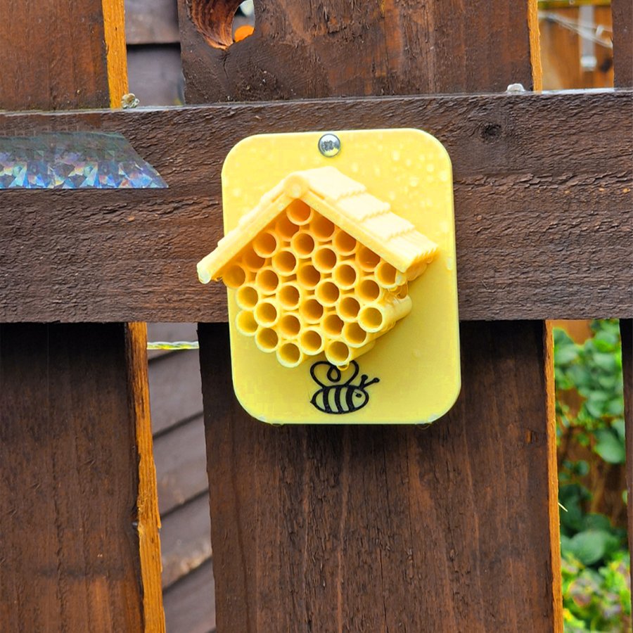 Bee Hotel - Free 3D Print Model - MakerWorld