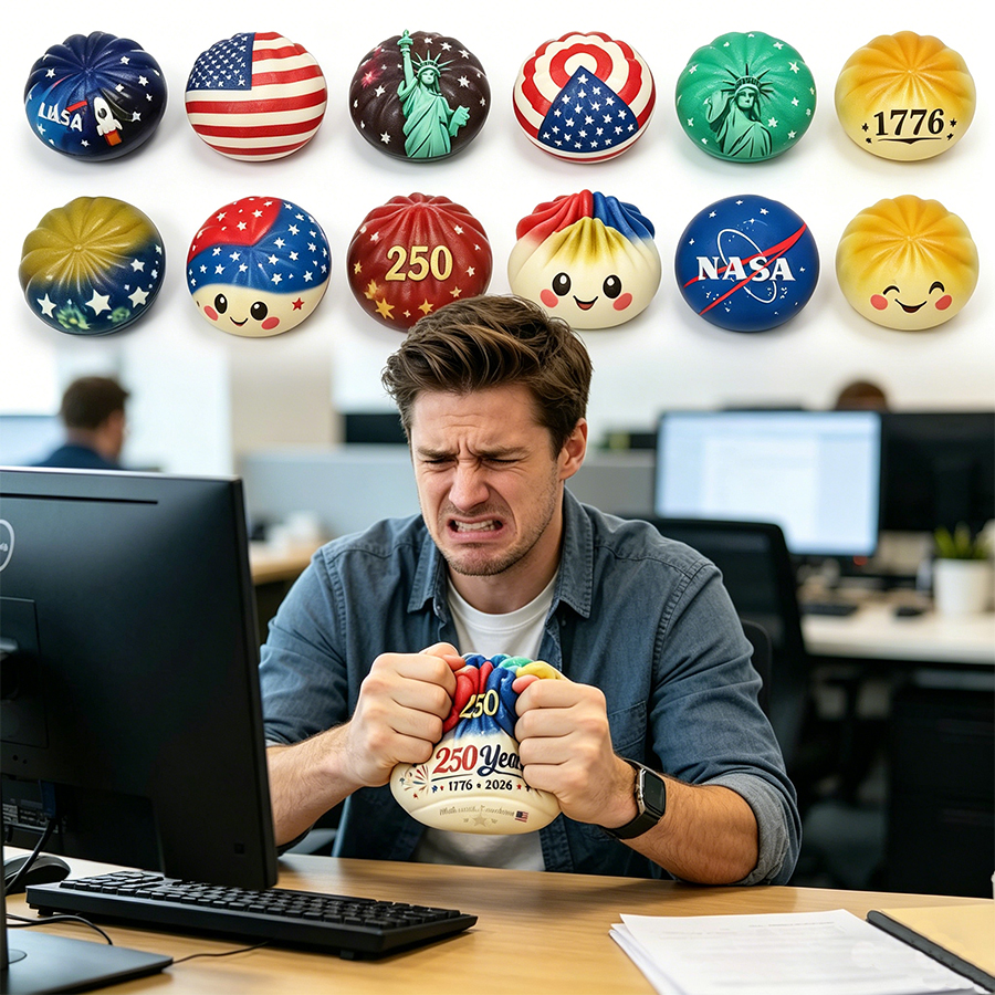  250th Anniversary of American Dumpling Squishy