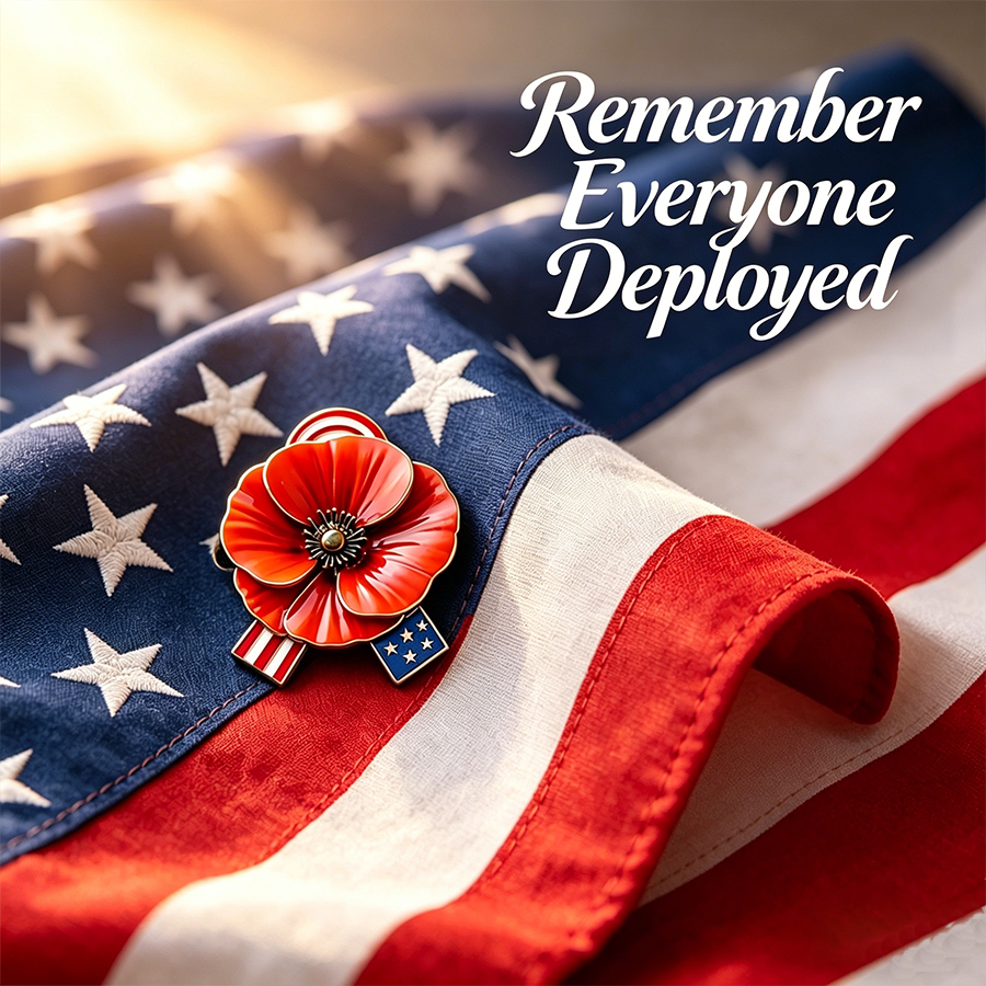  🔥Last Day 49% OFF-Unisex 3D Poppy Badge for Fallen Soldiers' Memorial Day