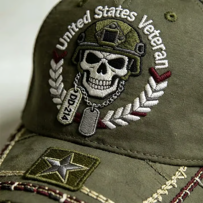 🔥LAST DAY 49% OFF - DD-214 United States Veteran Cap✨(Breathable & Lightweight Comfort & Unisex Fit)