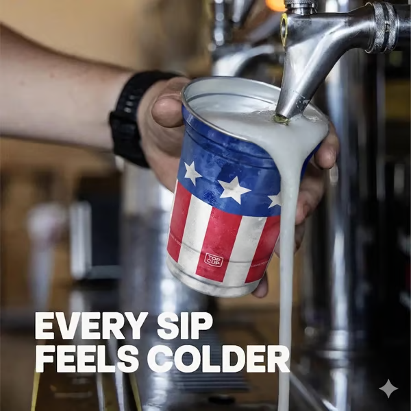 ⚡️Independence Day 50% OFF- 🦅 250th Anniversary Aluminum Party Cup — Reusable Patriotic Cups
