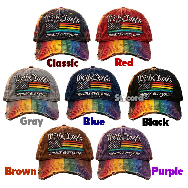Vintage Freedom Pride Cap