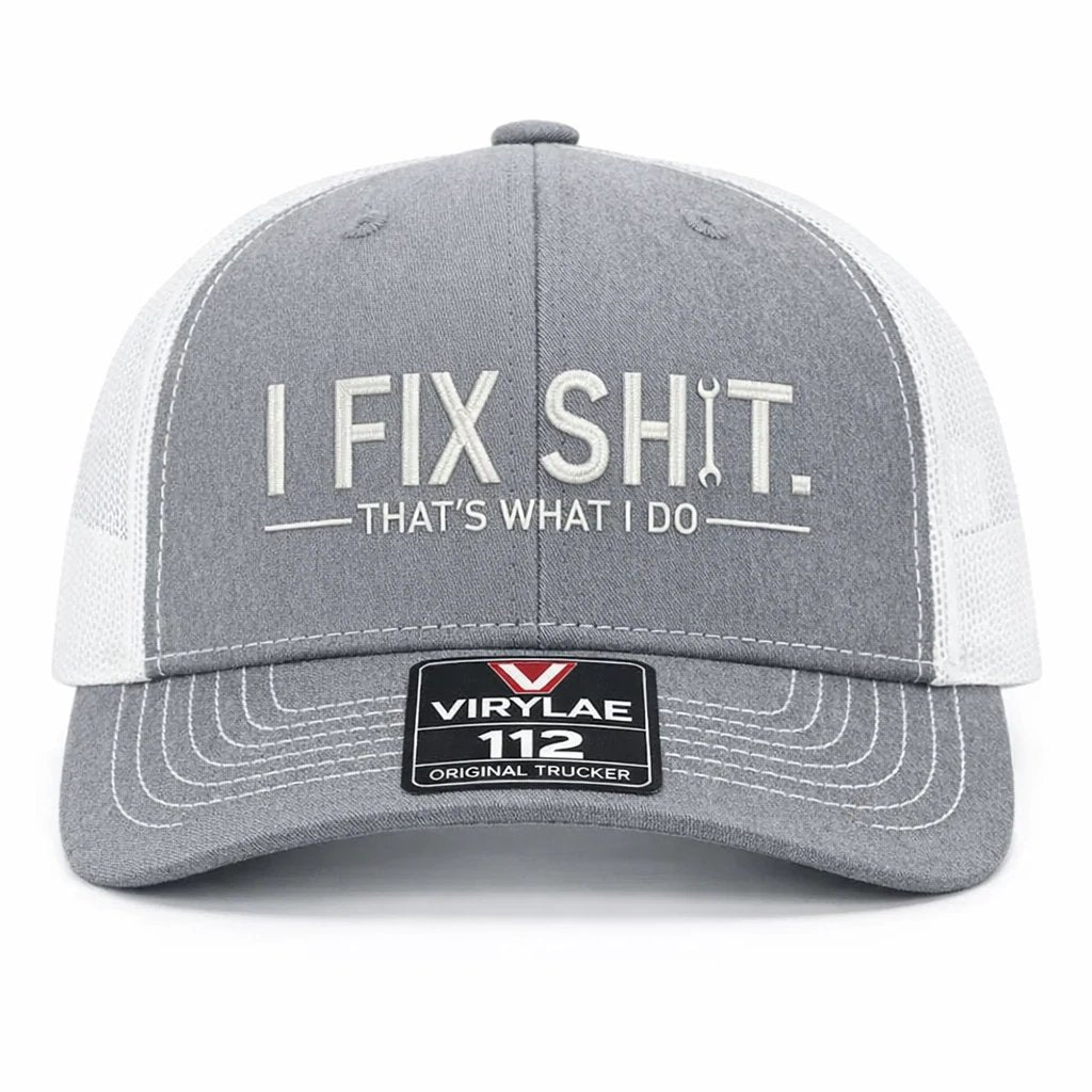 💥LAST DAY 57% OFF-🛠️ I Fix Shit Trucker Hat – Funny Mechanic & Fixer Cap