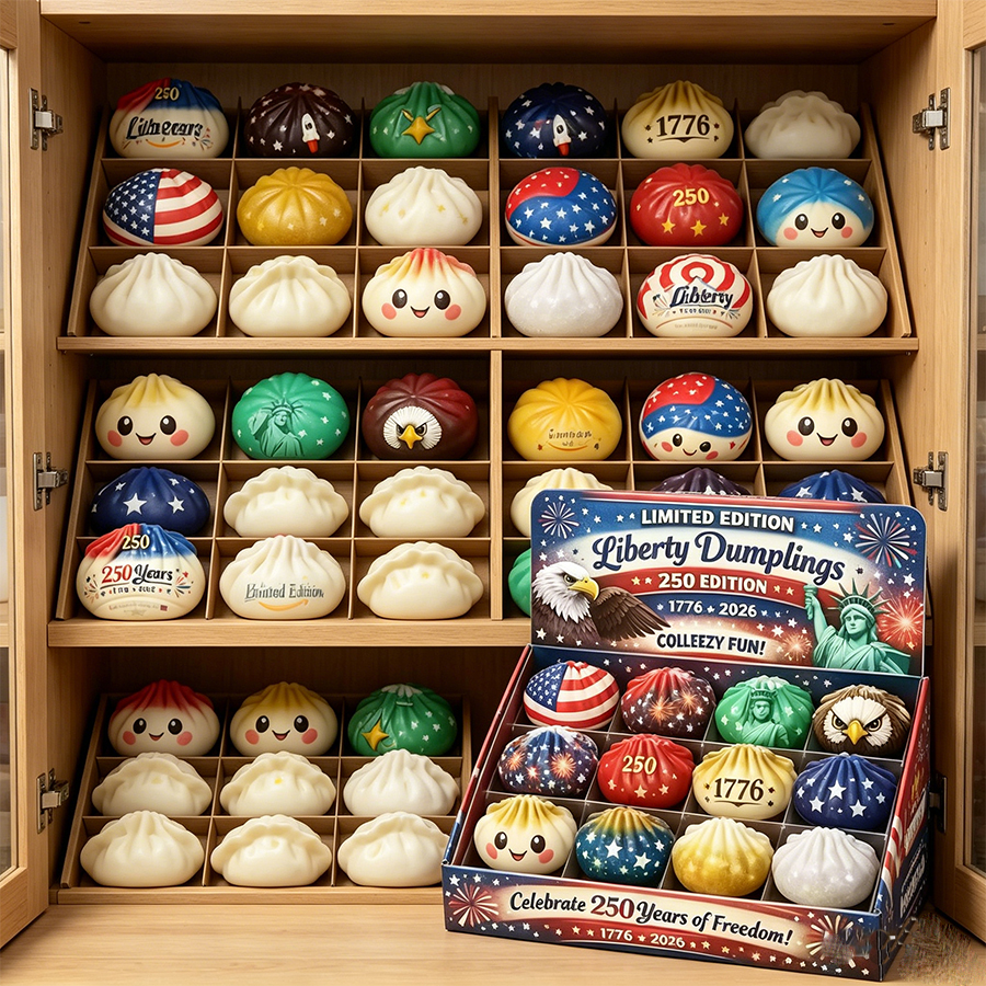  250th Anniversary of American Dumpling Squishy
