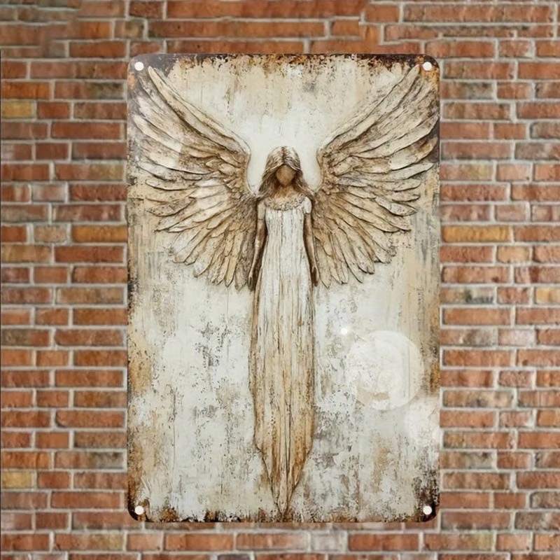 Sconto del 49%丨Guardian Angel Vintage Wall Art
