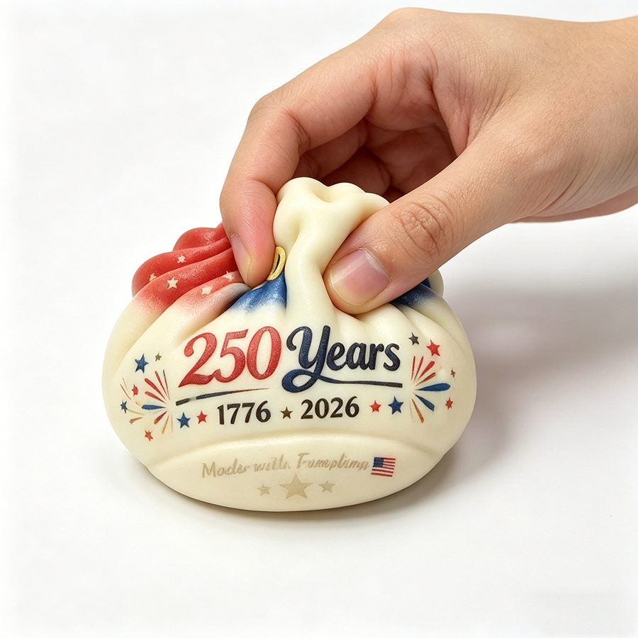  250th Anniversary of American Dumpling Squishy