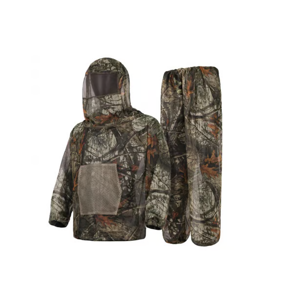 Camouflage Mosquito Hunting Suit – Breathable Bug Protection for Hunting & Outdoor Use