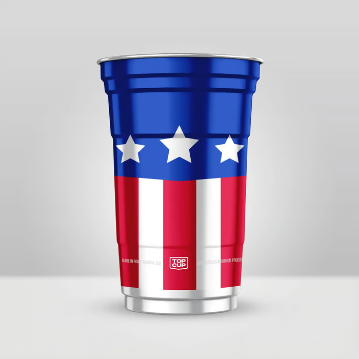 ⚡️Independence Day 50% OFF- 🦅 250th Anniversary Aluminum Party Cup — Reusable Patriotic Cups