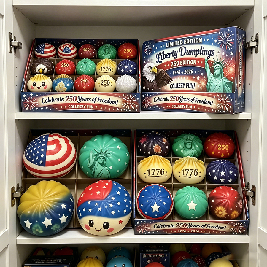  250th Anniversary of American Dumpling Squishy