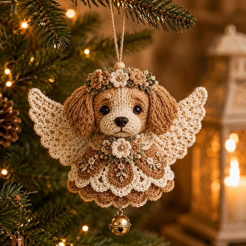 Animal Angel Crochet Ornament DIY Kit