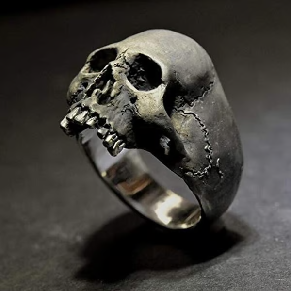 💀Memento Mori Skull Ring