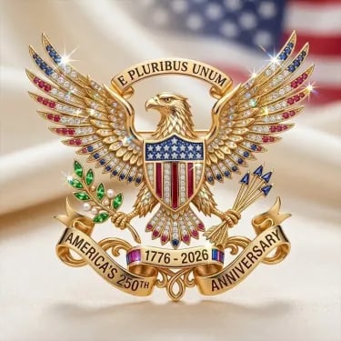 Commemorative Liberty Bow Pin
