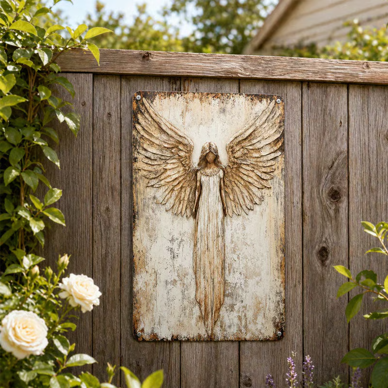 Sconto del 49%丨Guardian Angel Vintage Wall Art