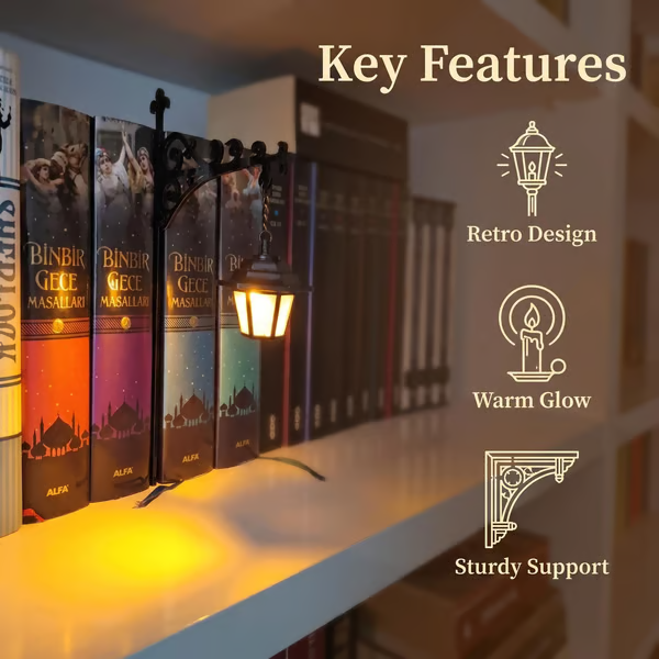 🔥Last Day 49% OFF-Ghost Bookshelf Lantern