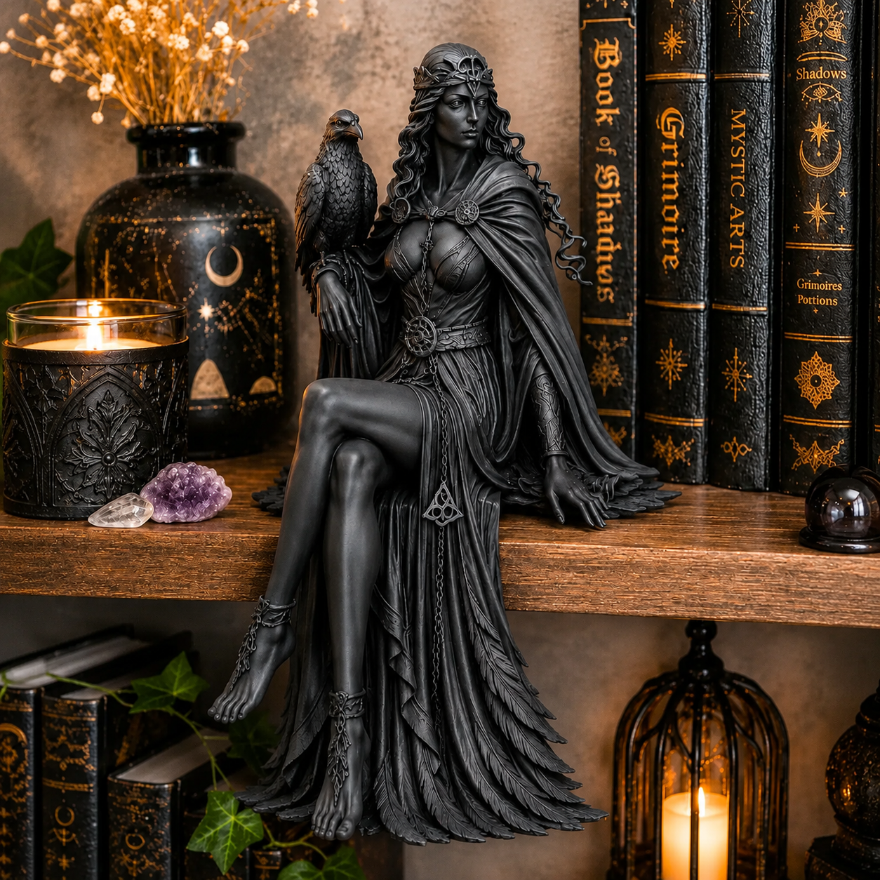 🎁Last Day 50% OFF - Celtic Raven Goddess
