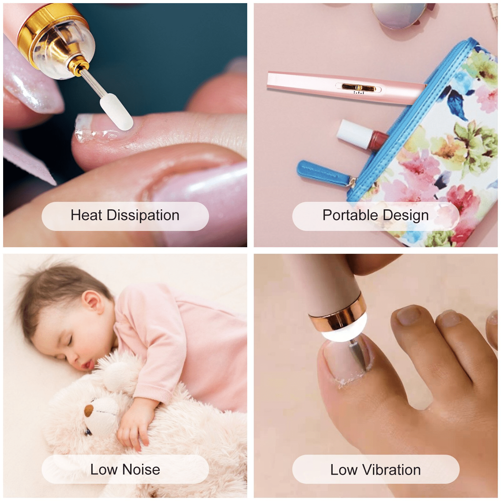  ELECTRIC PROFESSIONAL MANICURE NAIL MACHINE SET💅