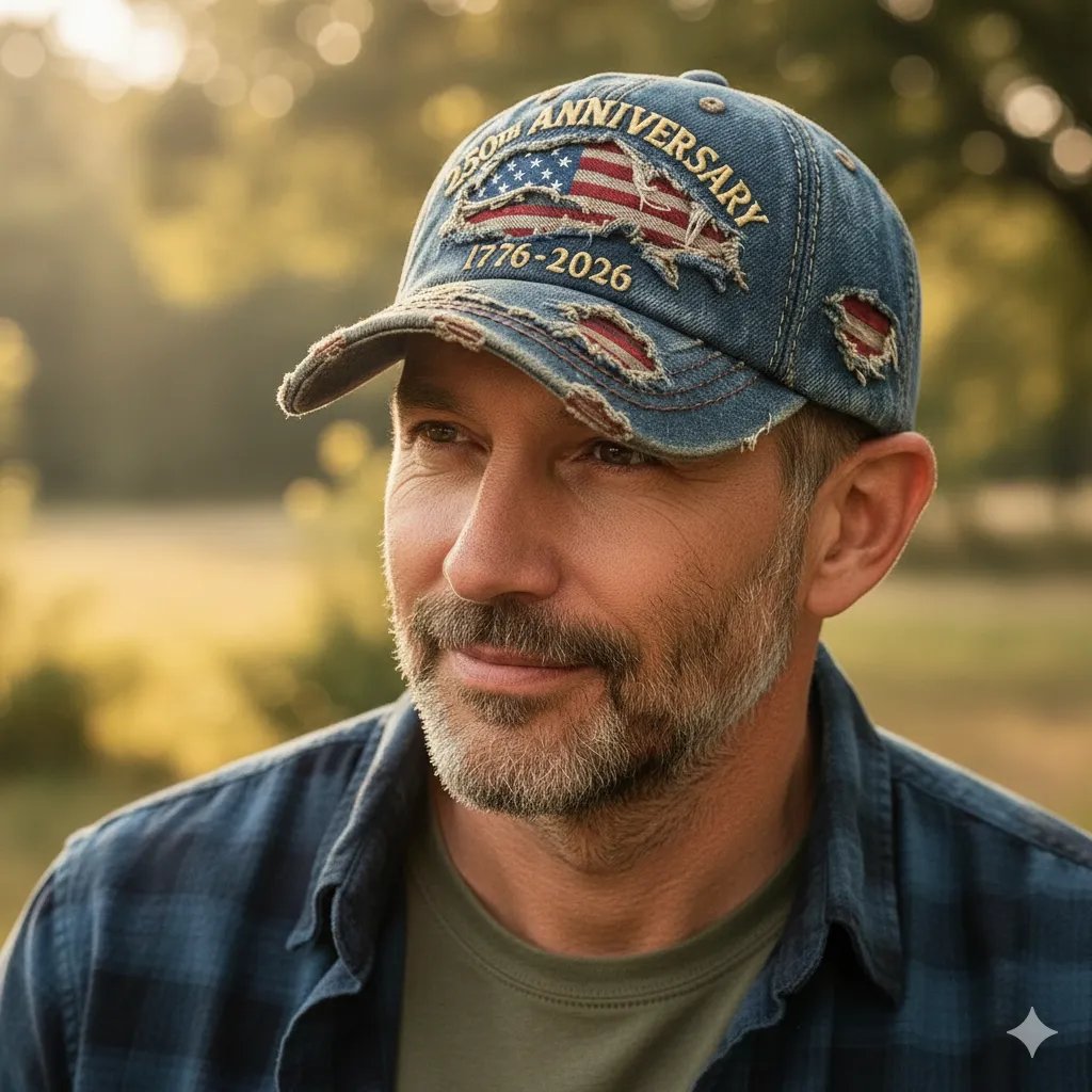 US 250th Anniversary Casual Hat