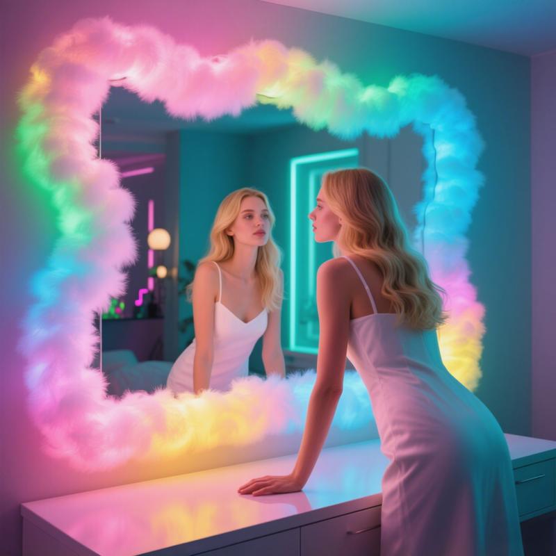 🎅Christmas Sale🎅Cloud Shape LED Night Light, USB Powered 3D Cloud Lamp Kit, Multi-Color Atmosphere Lighting for Bedroom & Gaming Room Decor