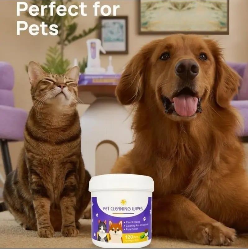 🐕&🐱Hypoallergenic Pet Eye Wipes For Dogs & Cats