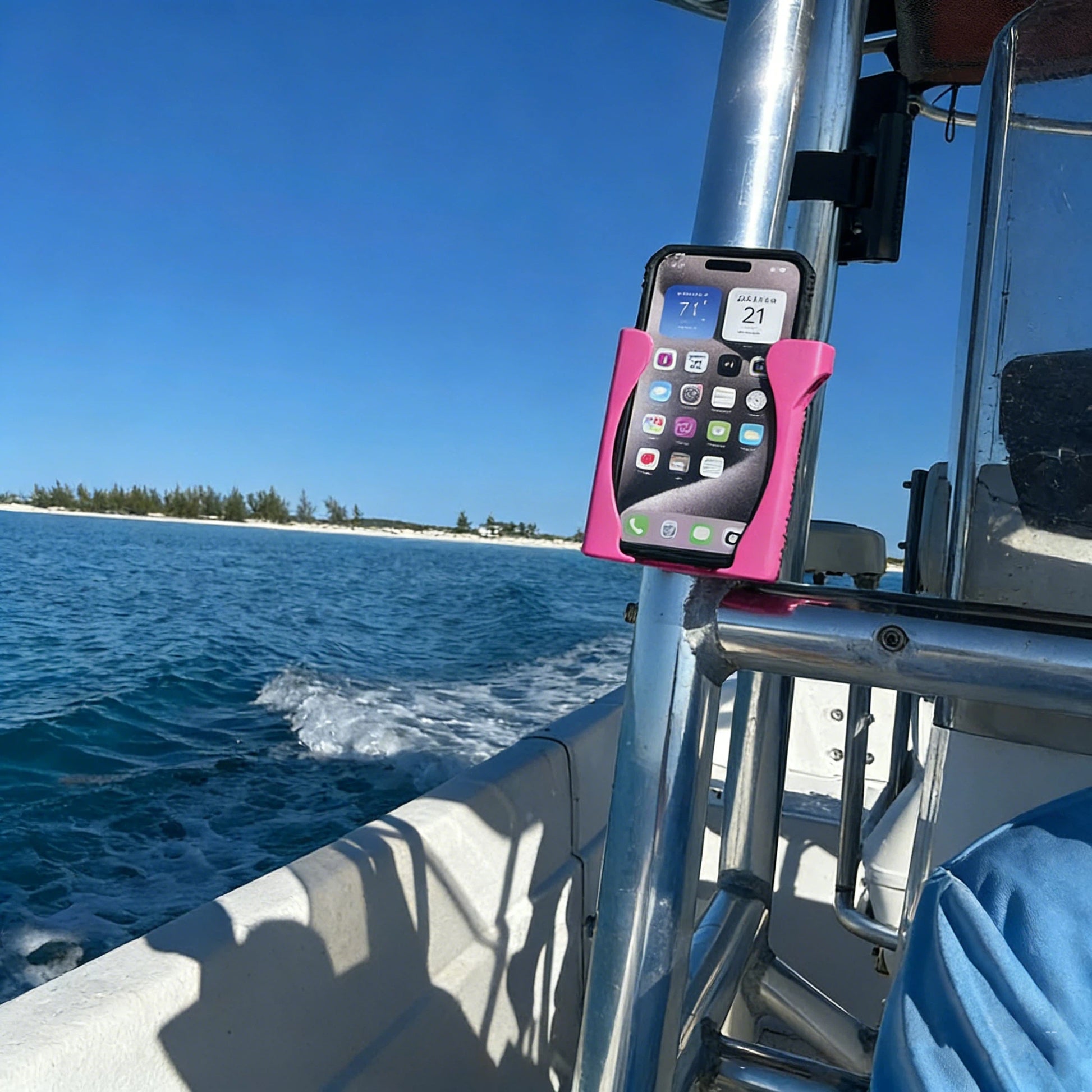 🔥 Universal Boat Phone Holder & Mount 🚤 | Tool-Free Install | 45% OFF Limited Time