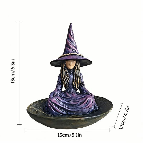 🏆Flash Sale⚡ 50K+ SOLD!Meditating Witch Garden Bird Feeder