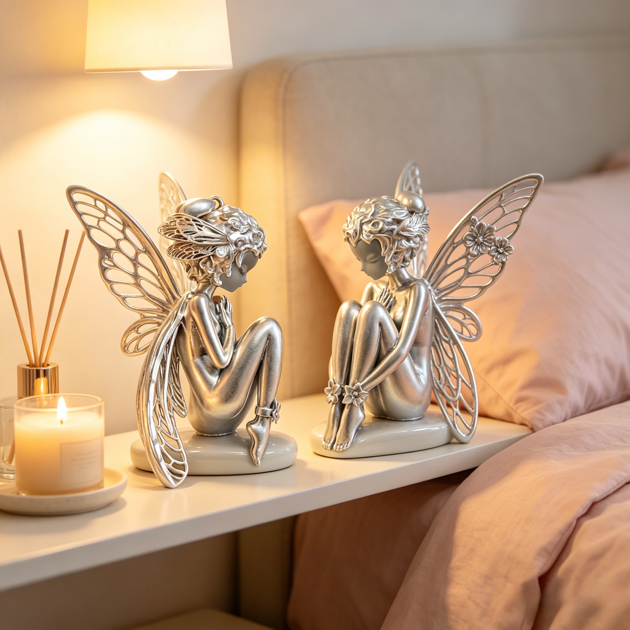 ❤️Tiny Fairy Figurine – A Quiet Companion That Brings Peace to Your Space