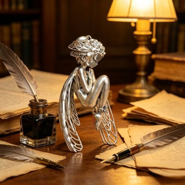 ❤️Tiny Fairy Figurine – A Quiet Companion That Brings Peace to Your Space